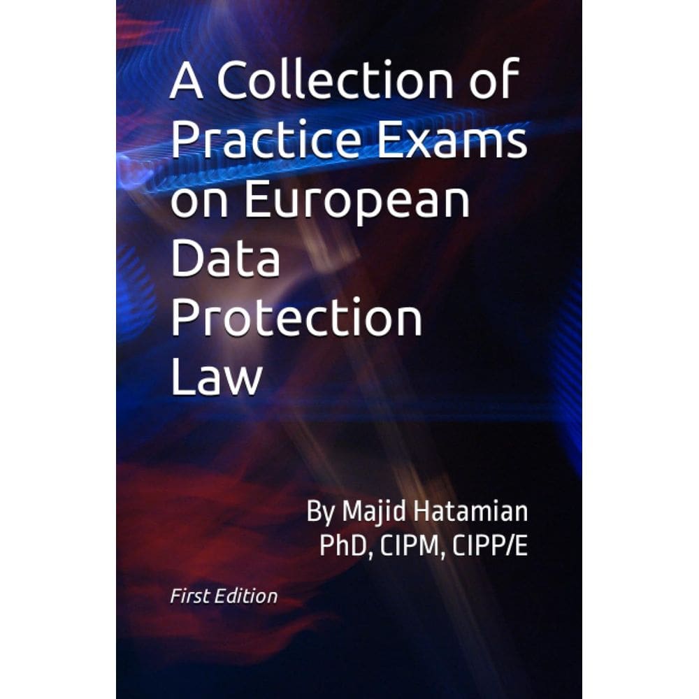 Exames práticos de coleta de livros | Lei Europeia de Proteção de Dados