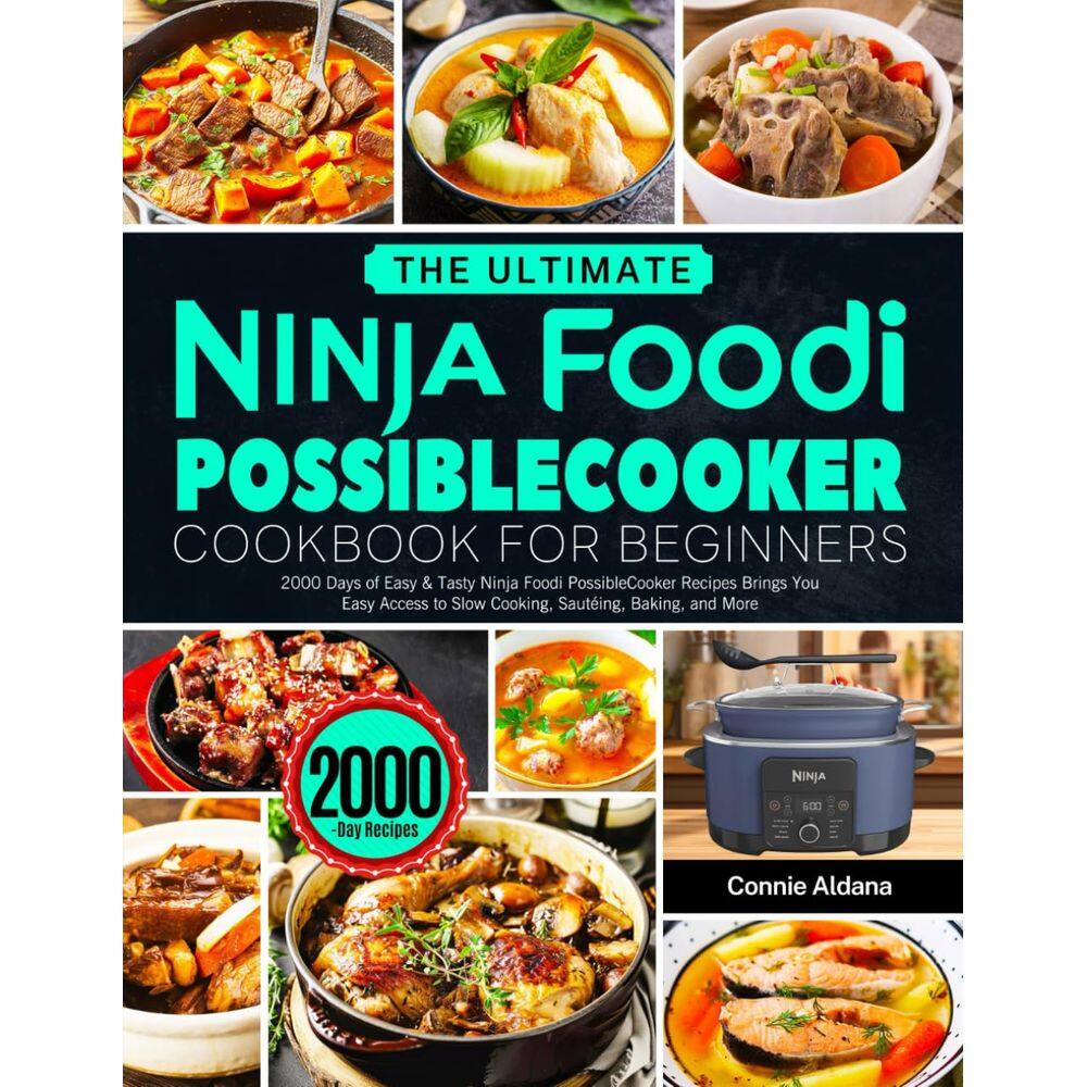 Livro de receitas The Ultimate Ninja Foodi PossibleCooker for Beginne