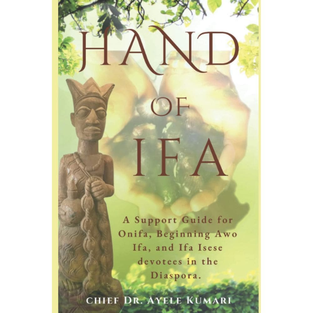 Guia de suporte do Book Hand Of Ifa para Onifa, começando por Awo Ifa