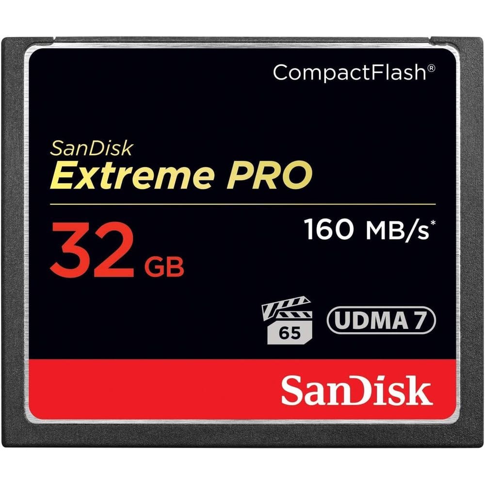 Cartão de memória SanDisk Extreme PRO CompactFlash 32GB UDMA 7