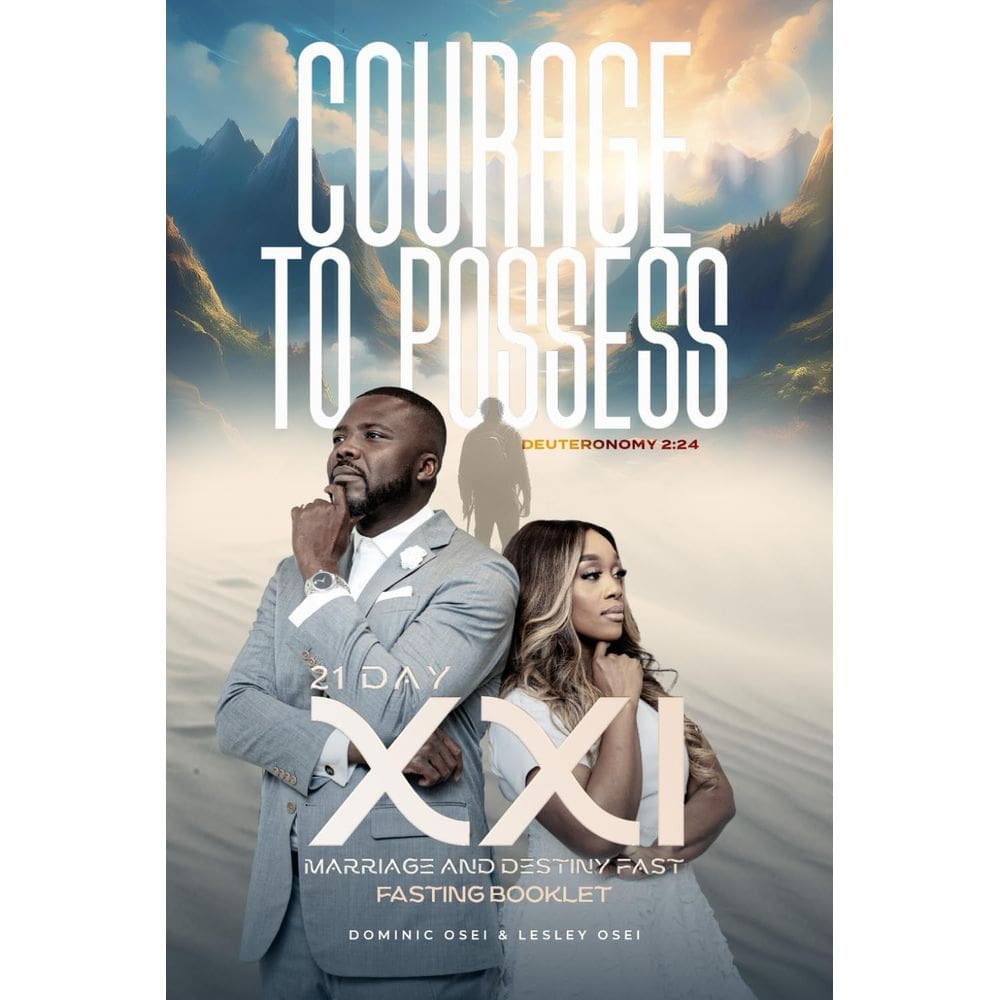 Livro Courage to Posses: 21 dias de casamento e destino | Jejum - 2022