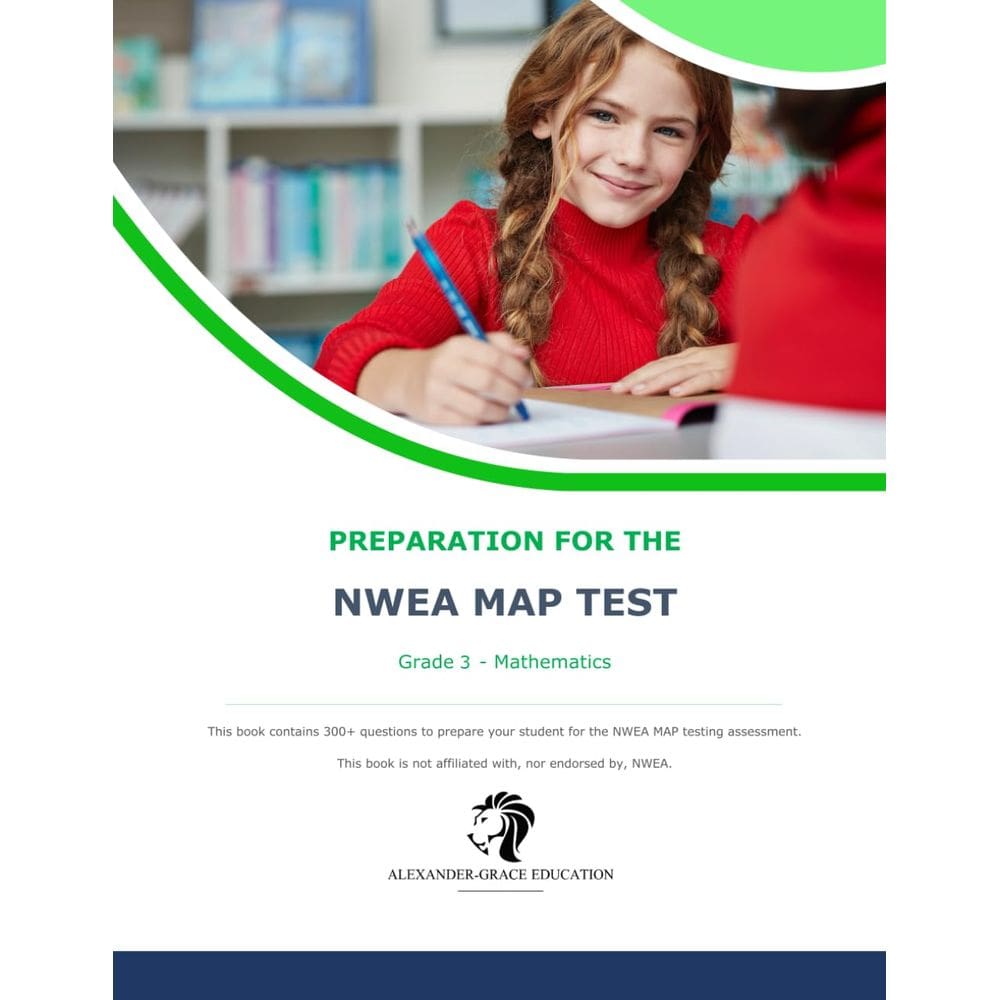 Livro NWEA Map Test Preparation Grade 3 Mathematics