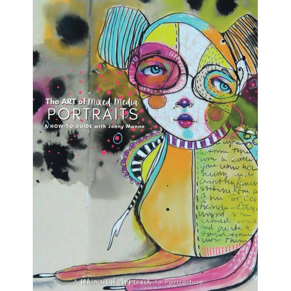 Livro: A arte dos retratos em mídia mista: guia prático, de Jenny