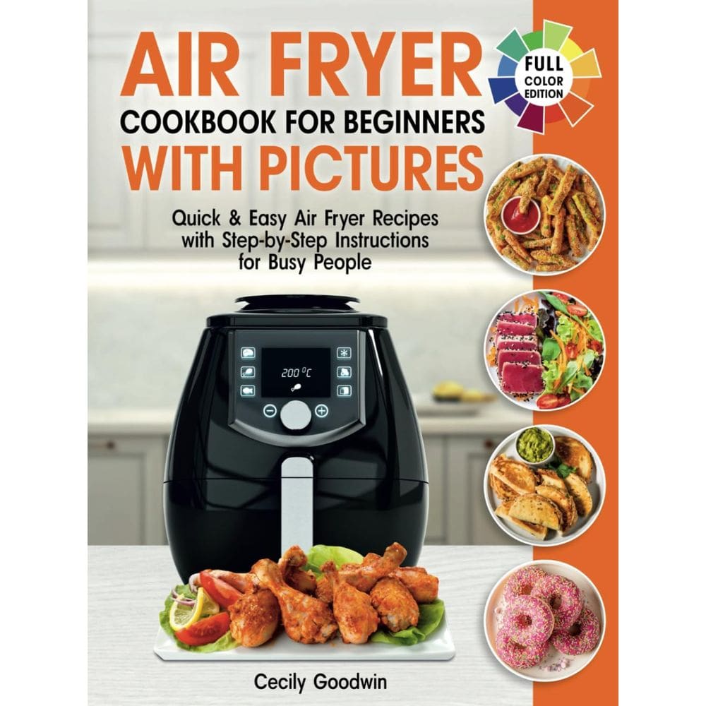 Livro de receitas Air Fryer para iniciantes com fotos e receitas