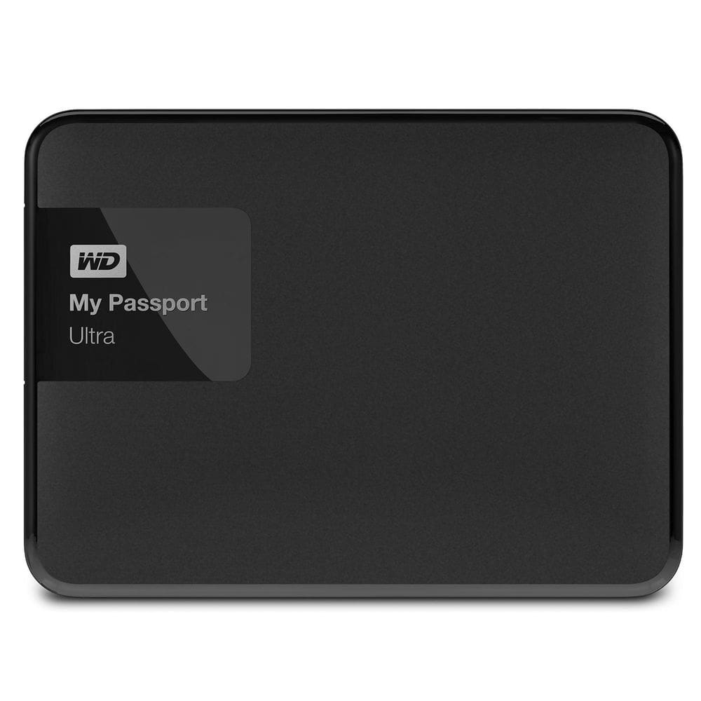Disco rígido externo WD My Passport Ultra 2TB USB 3.0 Preto