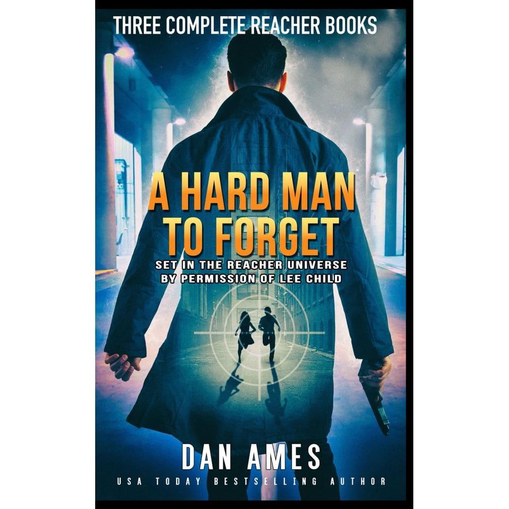 Caixa de livros A HARD MAN TO FORGET The Jack Reacher Cases #1 -3