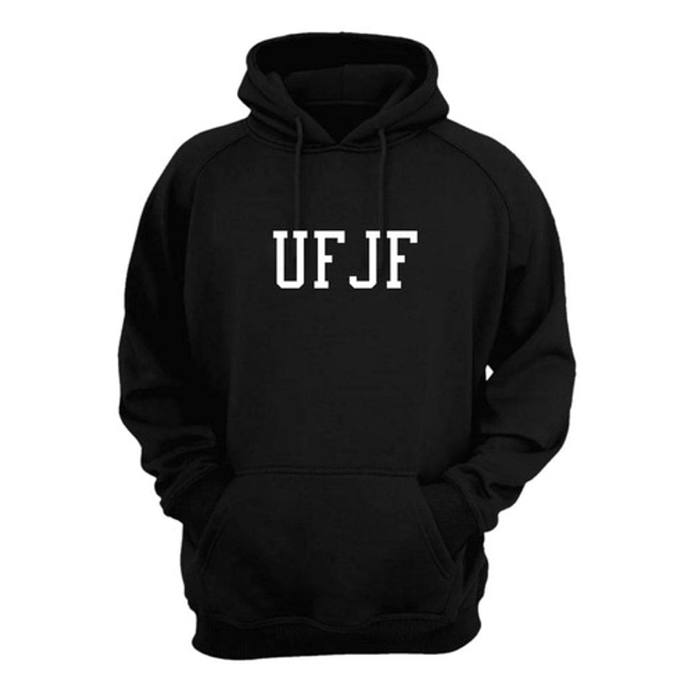 Blusa Moletom Capuz Ufjf Universidade Federal Juiz De Fora