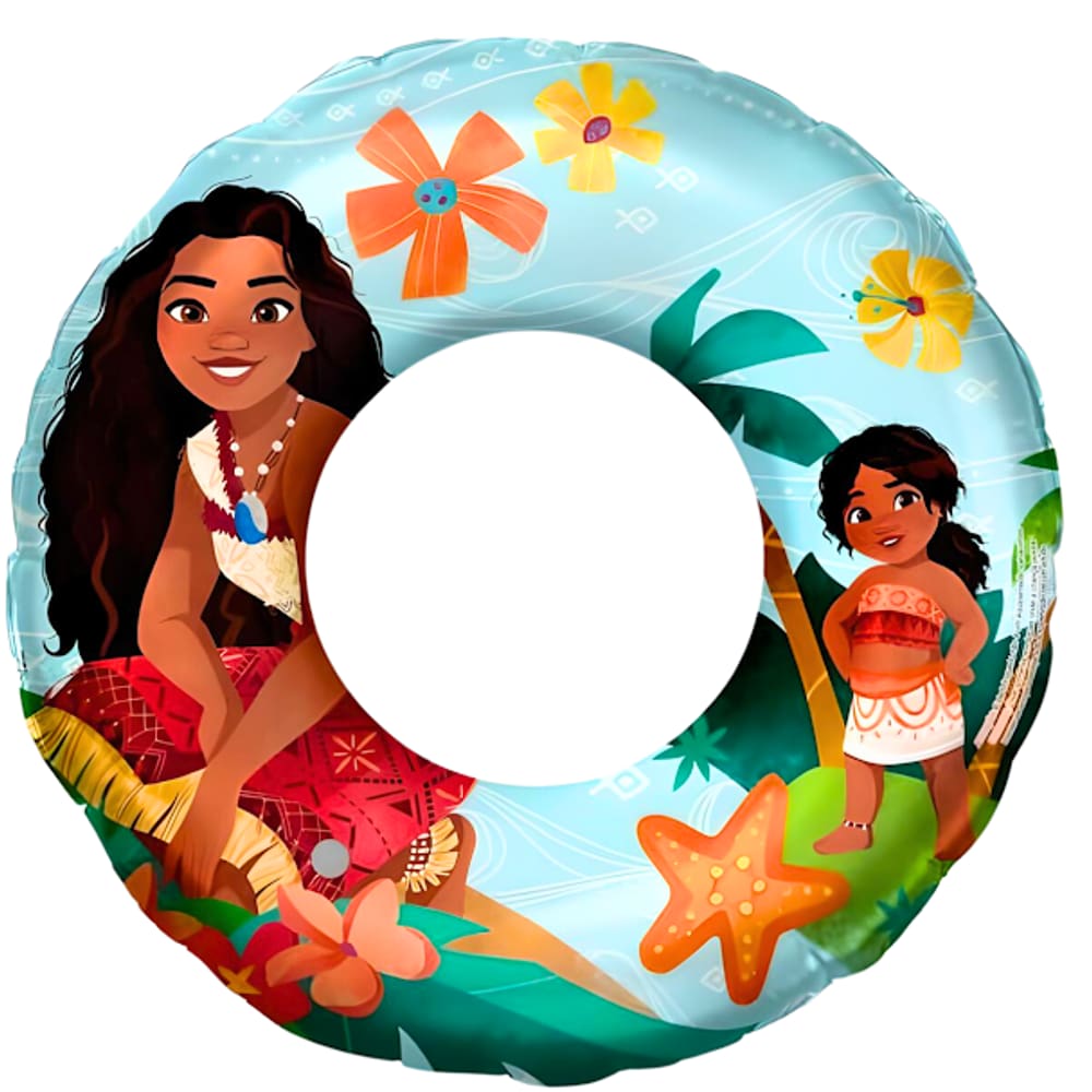 Boia De Cintura Inflável Disney Moana 2 56cm Etitoys
