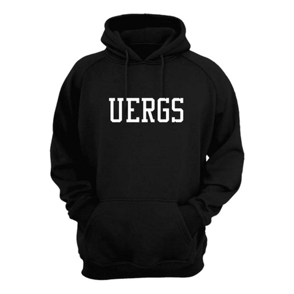 Blusa Moletom Capuz Uergs Universidade Estadual Do Rs Camisa