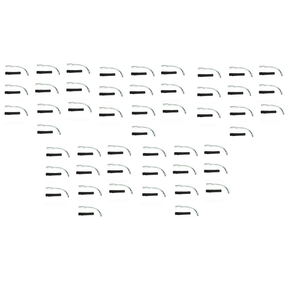 Tubo Guia Para Freio V-Brake Com Borracha Anti-Po Marca Shiver ( Pacote Fechado Com 100 Unidades )