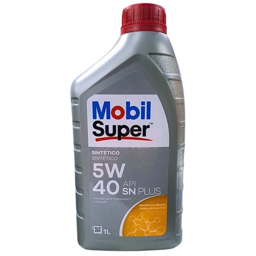 Óleo de Motor Mobil Super 5W-40 100% Sintético