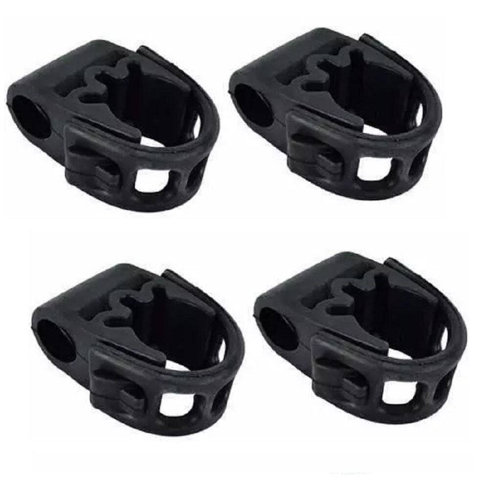 Kit 4 Presilhas Alça Borracha Para Transbike Mr478