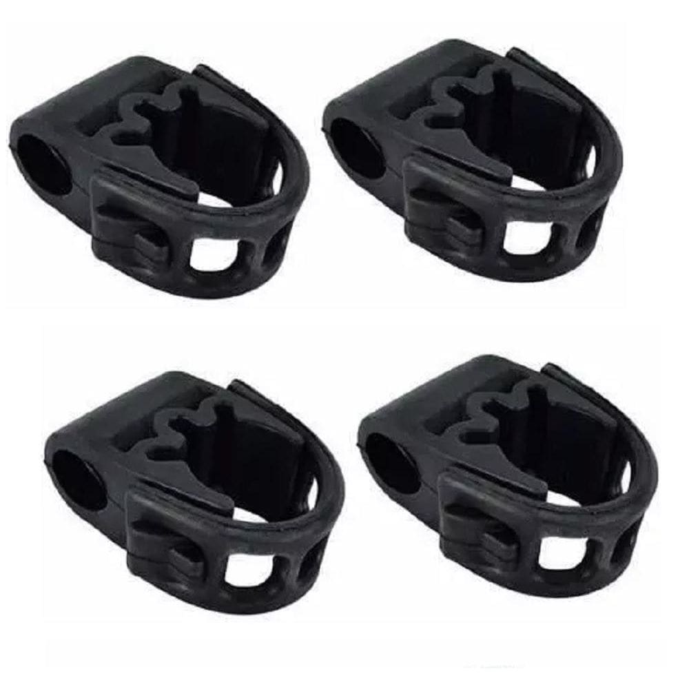 Kit 4 Presilhas Alça Borracha Para Transbike Mr478