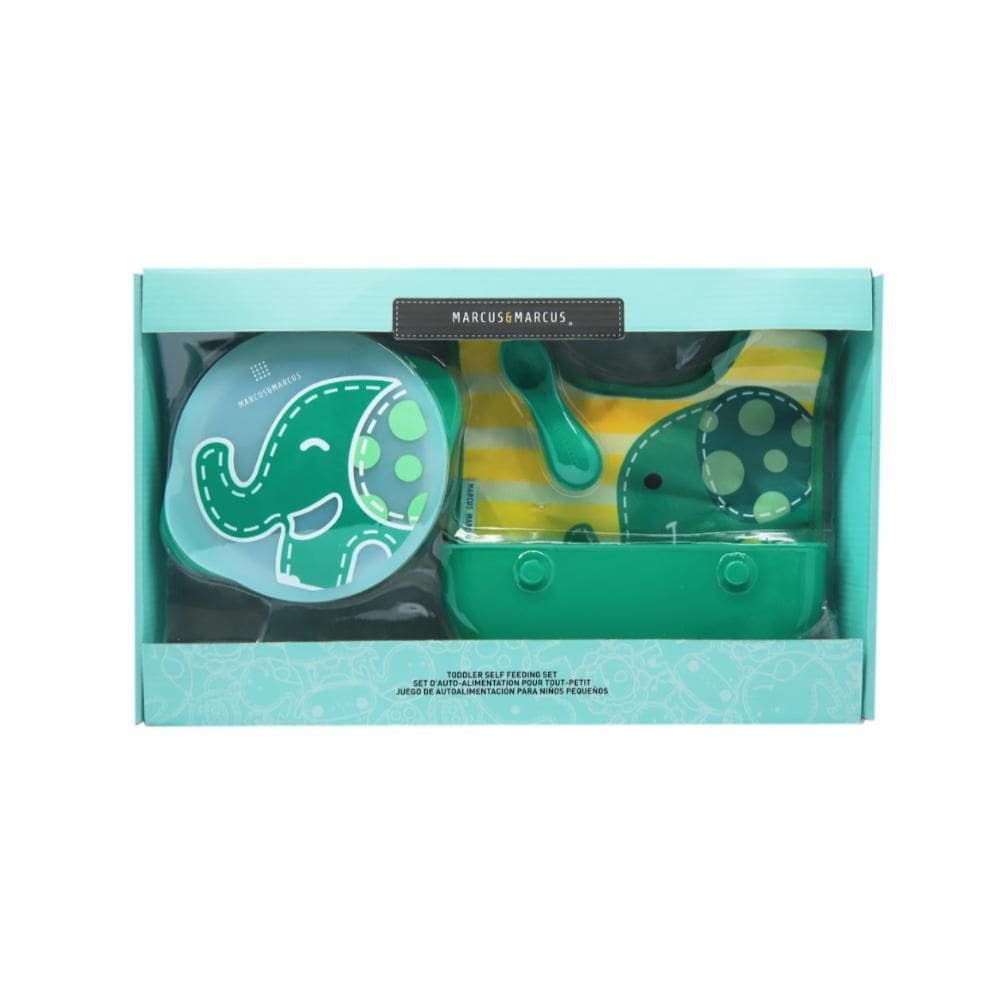 Kit Alimentação Com Tigela, Babador e Colher Elefante