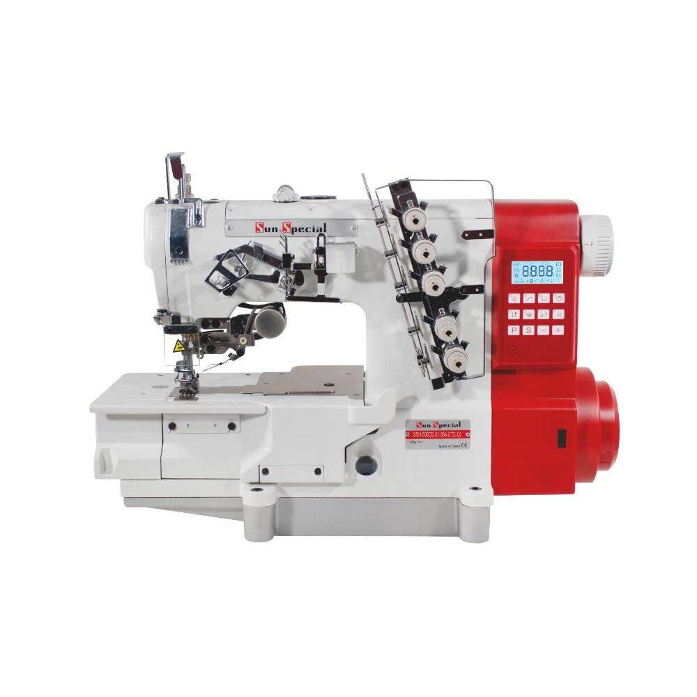 Máquina Costura Industrial Galoneira Plana Eletrônica SSH-500DE-01-364-UTD-QI 220V - Sun Special