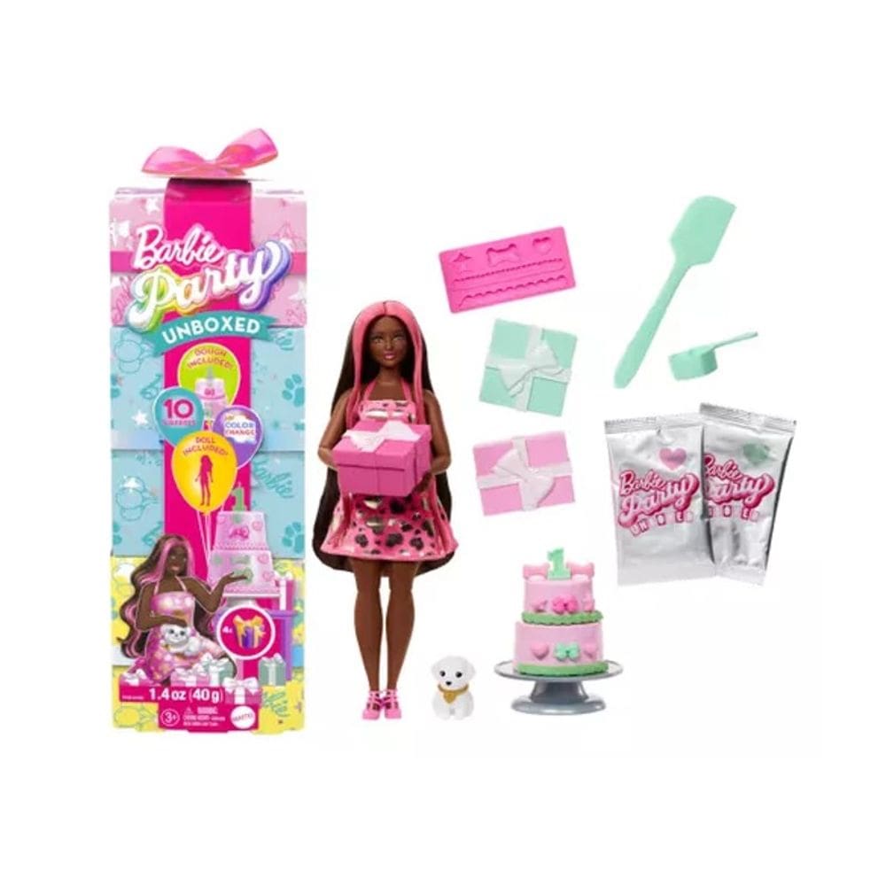 Barbie Festa na Caixa - Mattel JFG68