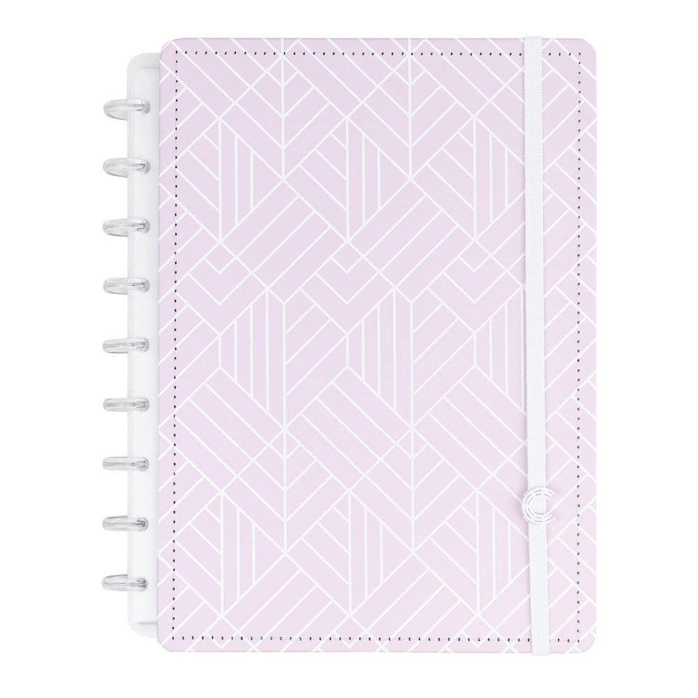 Caderno Inteligente Ice Pink Edição Especial Linhas Brancas