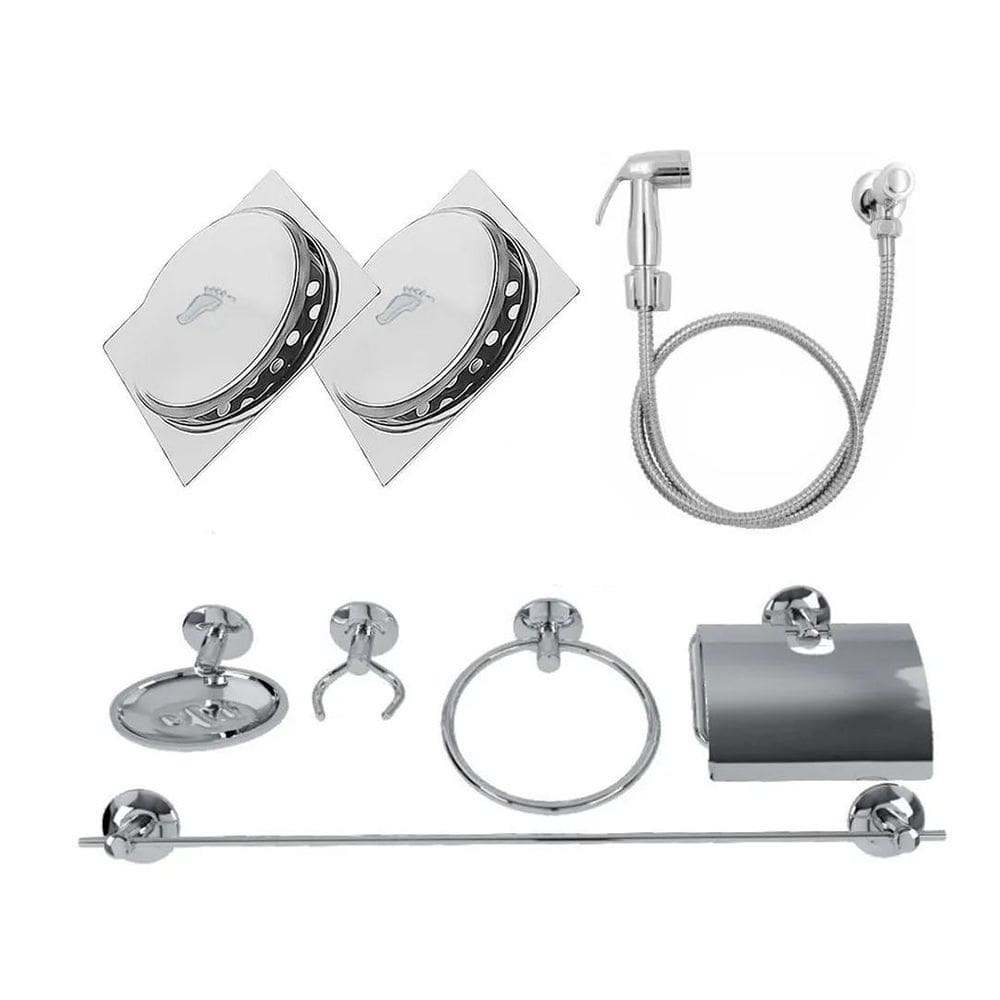 Kit Completo Para Banheiro 8 Peças