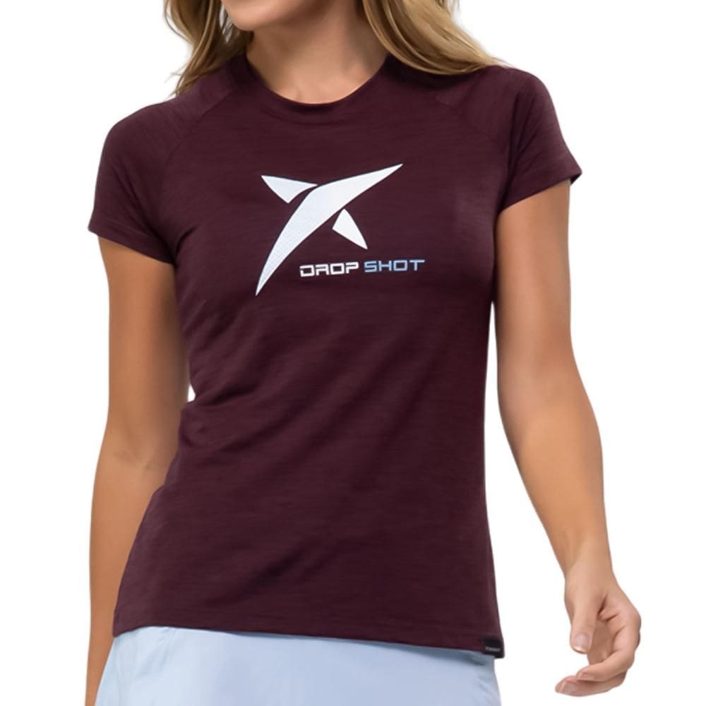 Camiseta Drop Shot Baby Look Game 2.0 Roxo