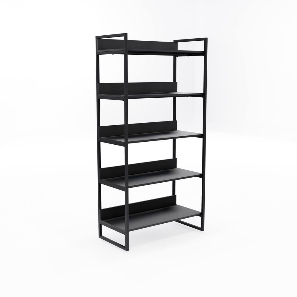 Estante Desmontável 5 Prateleiras - Preto