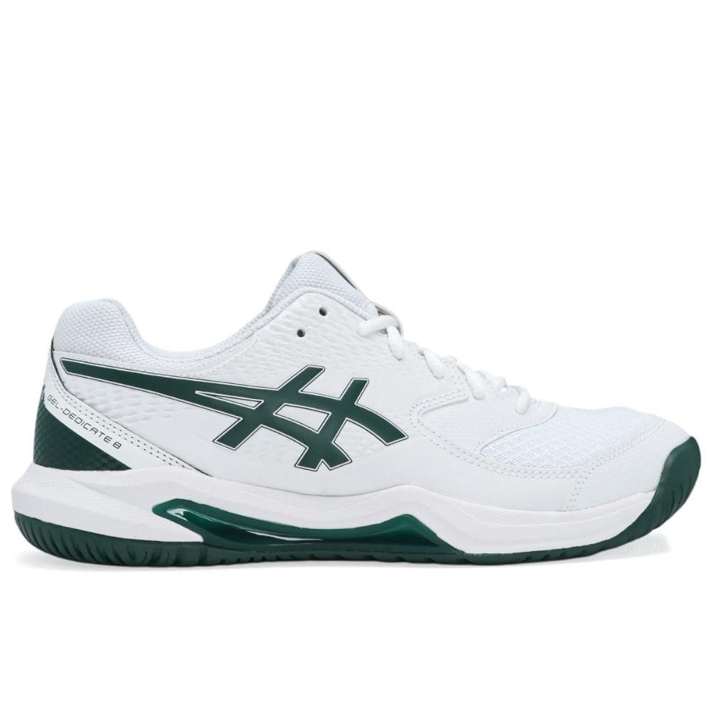 Tênis Asics Gel Dedicate 8 - All Court - Branco e Verde