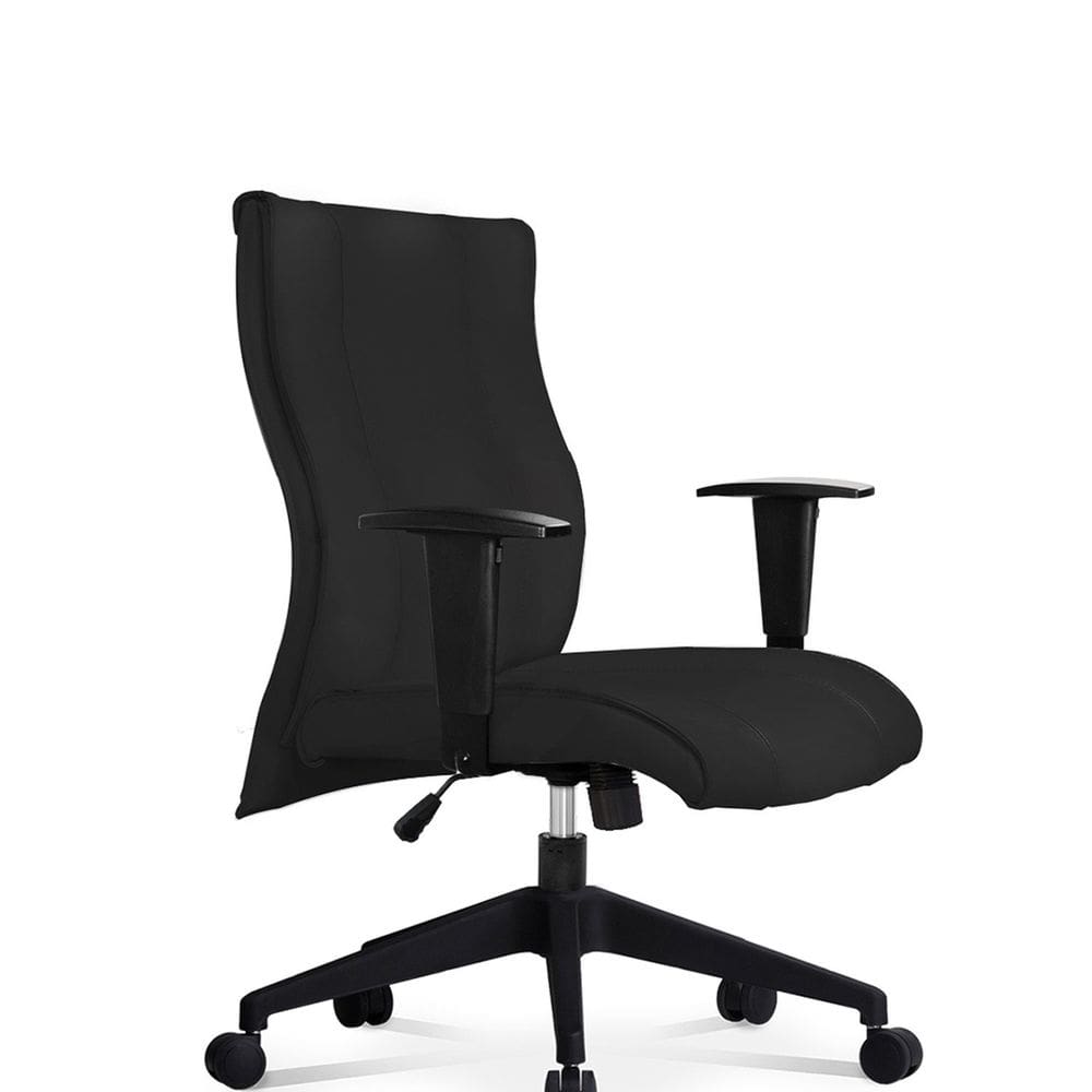 Cadeira Diretor Infinity Giratória com Braço -inf0123pt25pt Preto