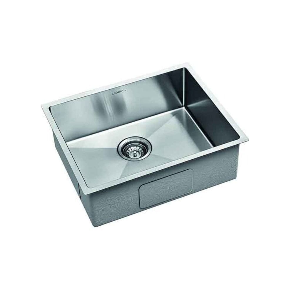 Cuba para Cozinha 50x40x19cm 10cm Borda, Linha Cubo Sobreposta ou Embutida Natural