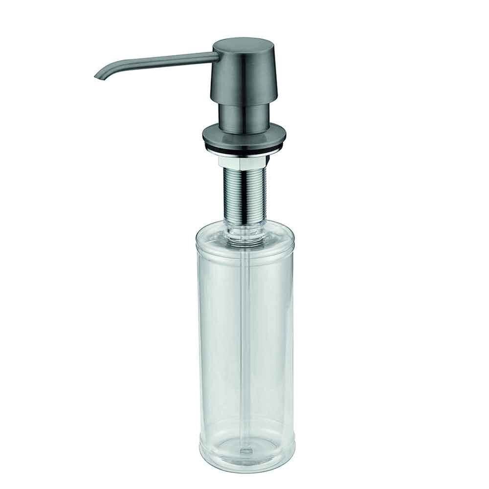 Dispenser de Sabão, Soap, 300ml Embutido Grafite