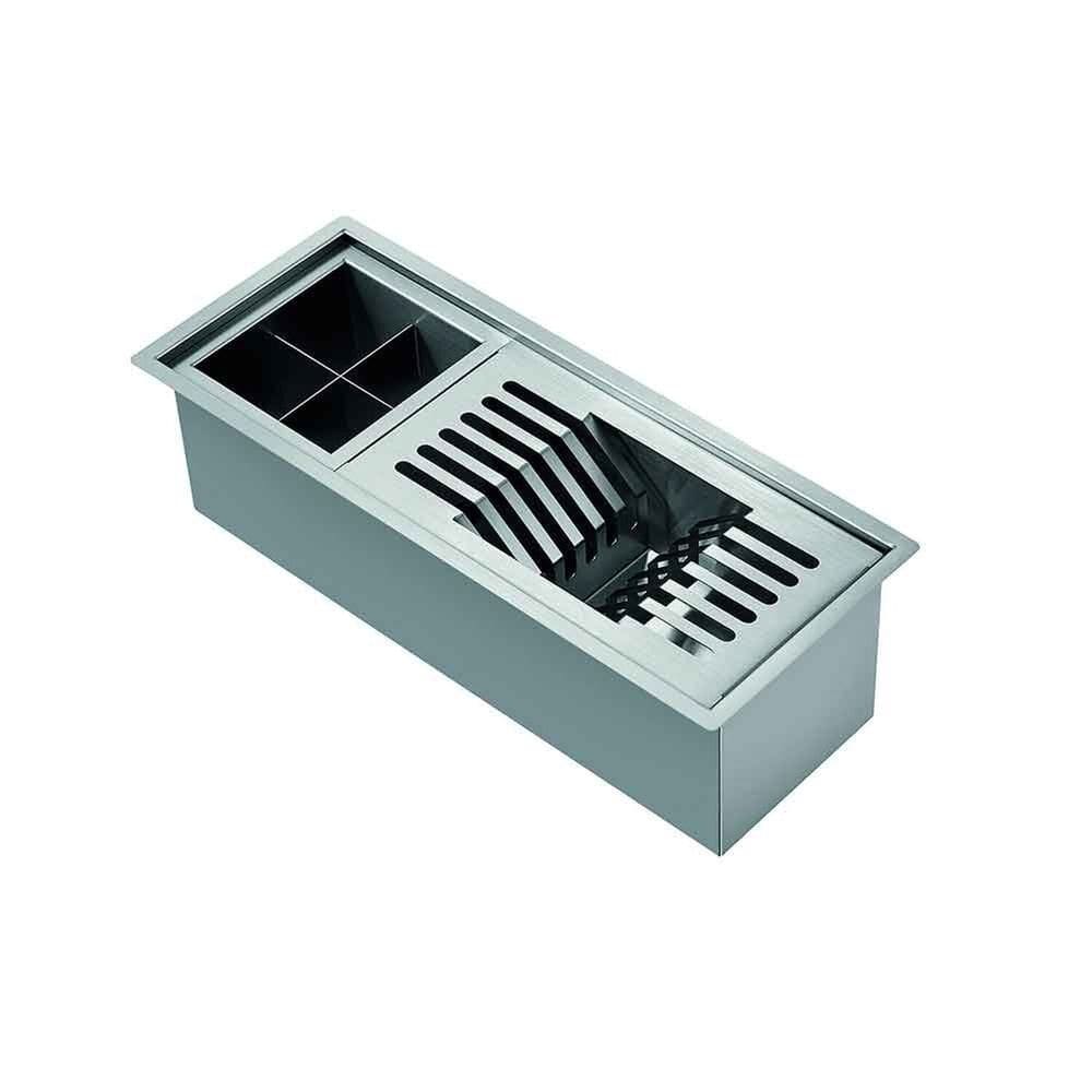 Canal Linha Dry Organizador Umido Mais Acessórios porta Prato/talheres 47,7x190x150 Natural