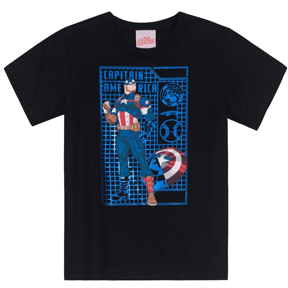 Camiseta Estampada Infantil Menino Com Brandili
