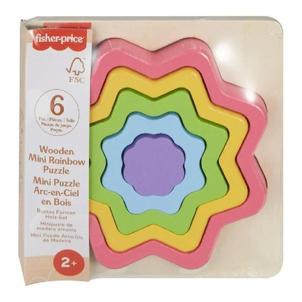 Fisher-Price Mini Quebra-Cabeça Arco-Íris Estrela - Mattel
