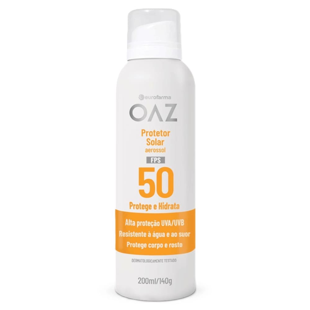 OAZ Protetor Solar Aerosol FPS 50 200ml - 7891317024666 OA