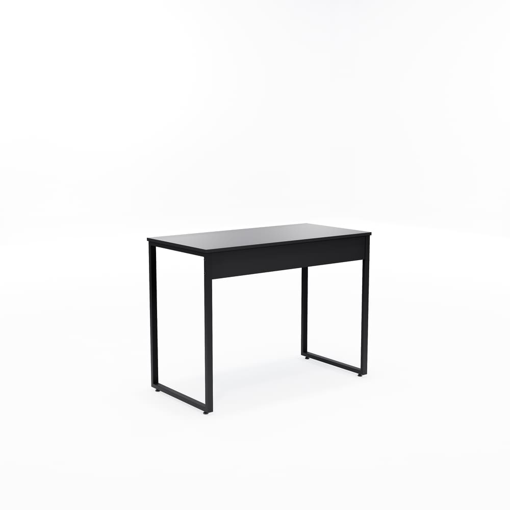 Mesa Home Office - Metalon Preto - MDF Preto