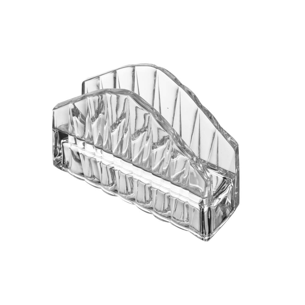 Porta Guardanapos de Cristal Radial - Lyor
