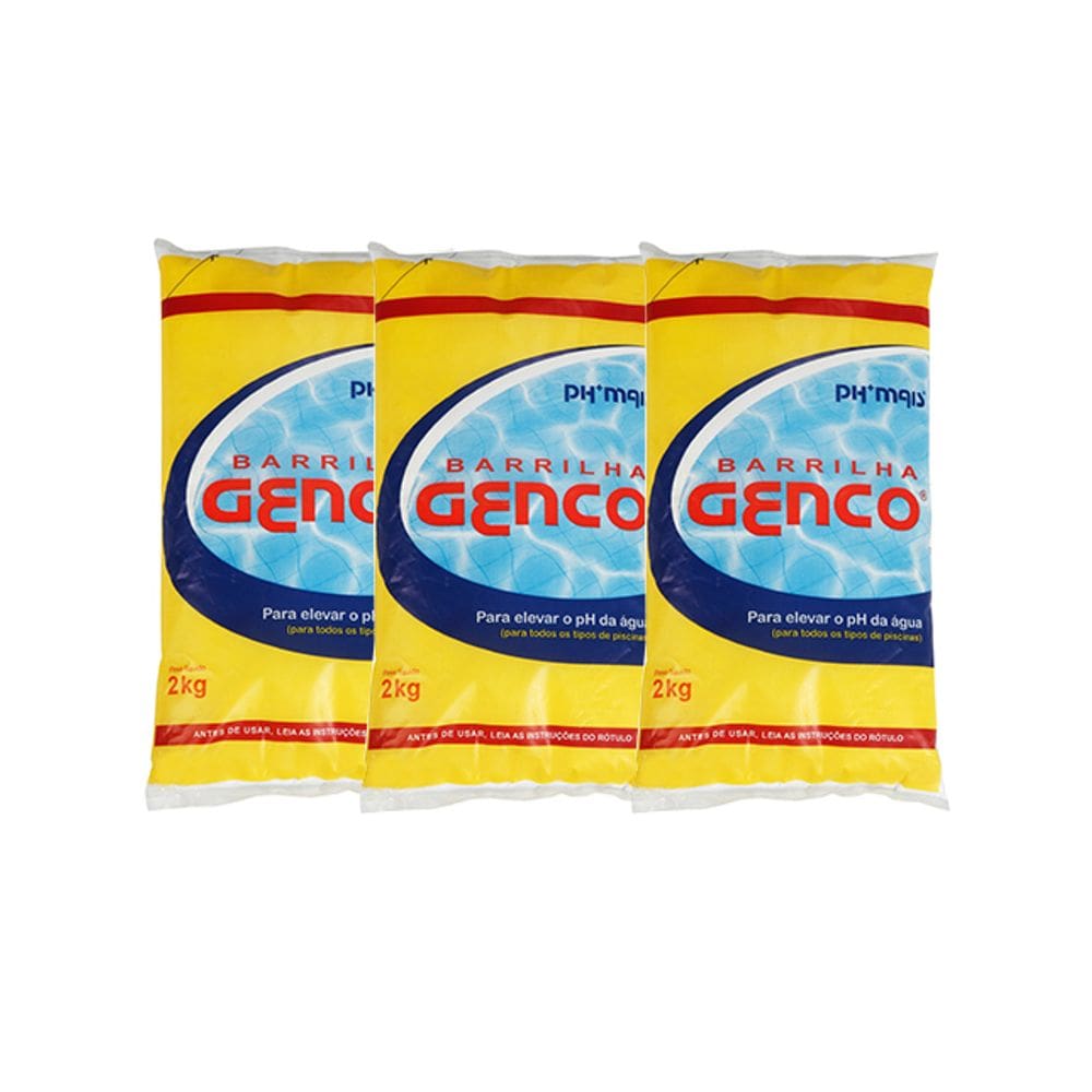 Elevador de PH Genco 2kg - Neutralizador Piscina