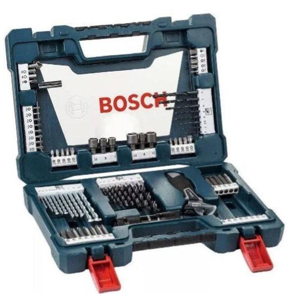 Kit De Ferramentas V Line Brocas Titânio 83 Peças