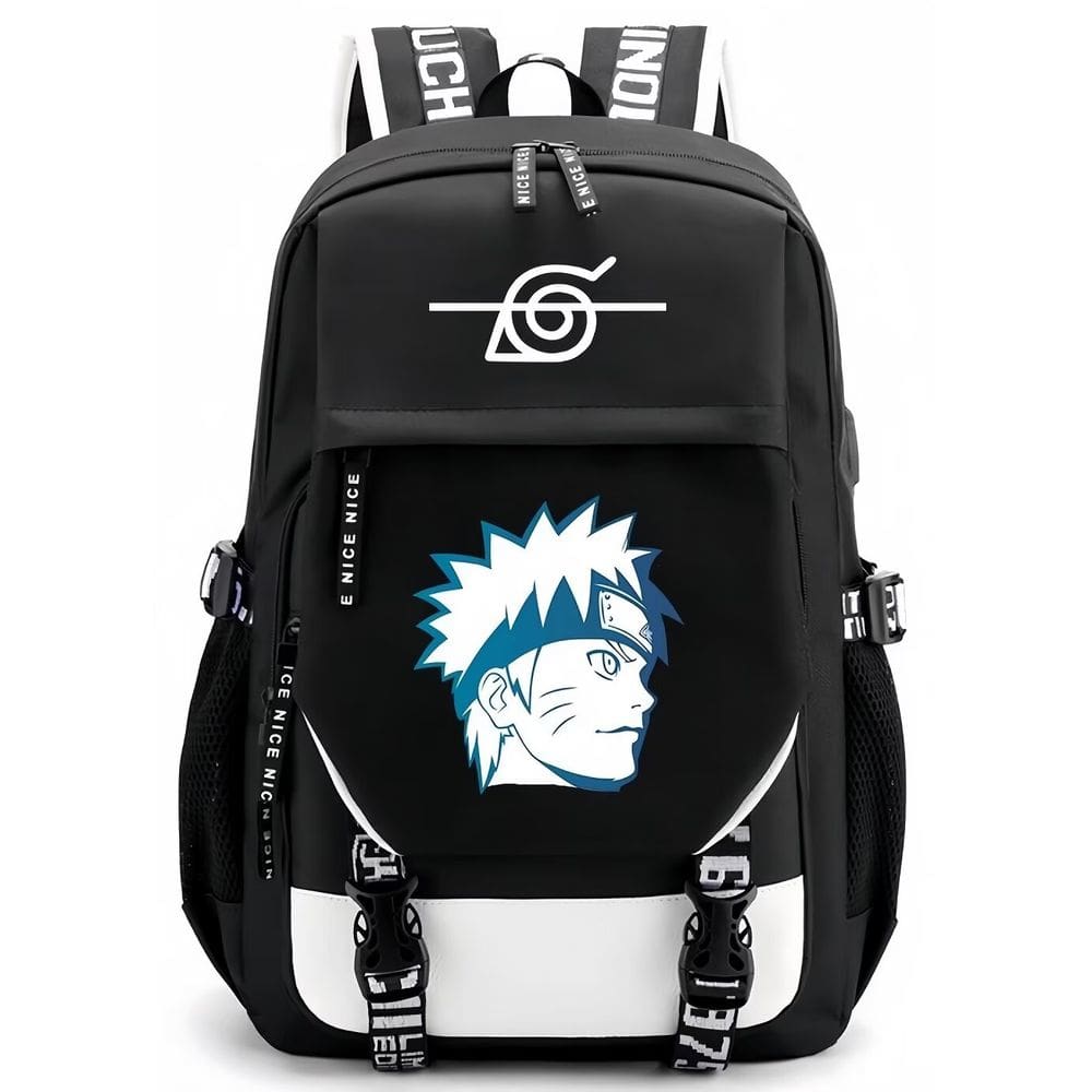 Mochila beibao3 College Style Creative Naruto Ninja Head