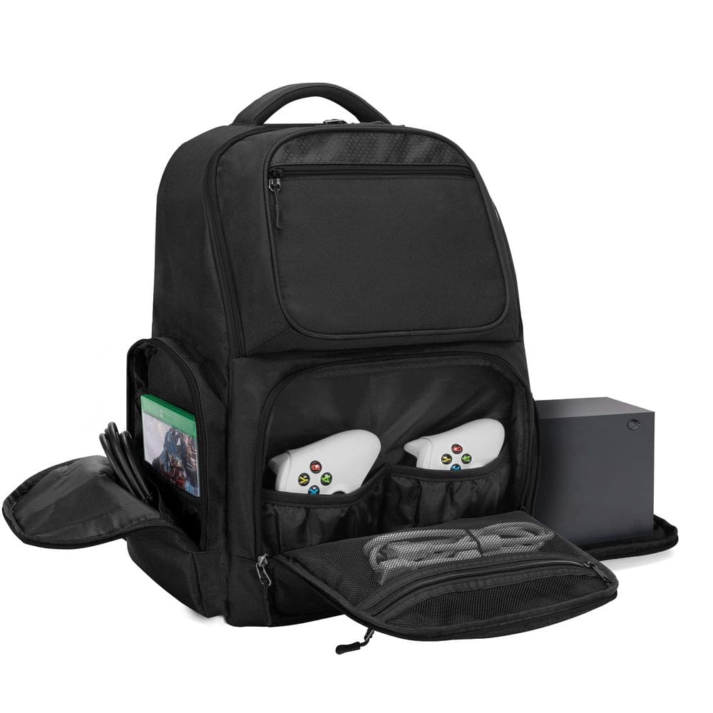 Mochila de viagem Trunab compatível com Xbox Series X preta
