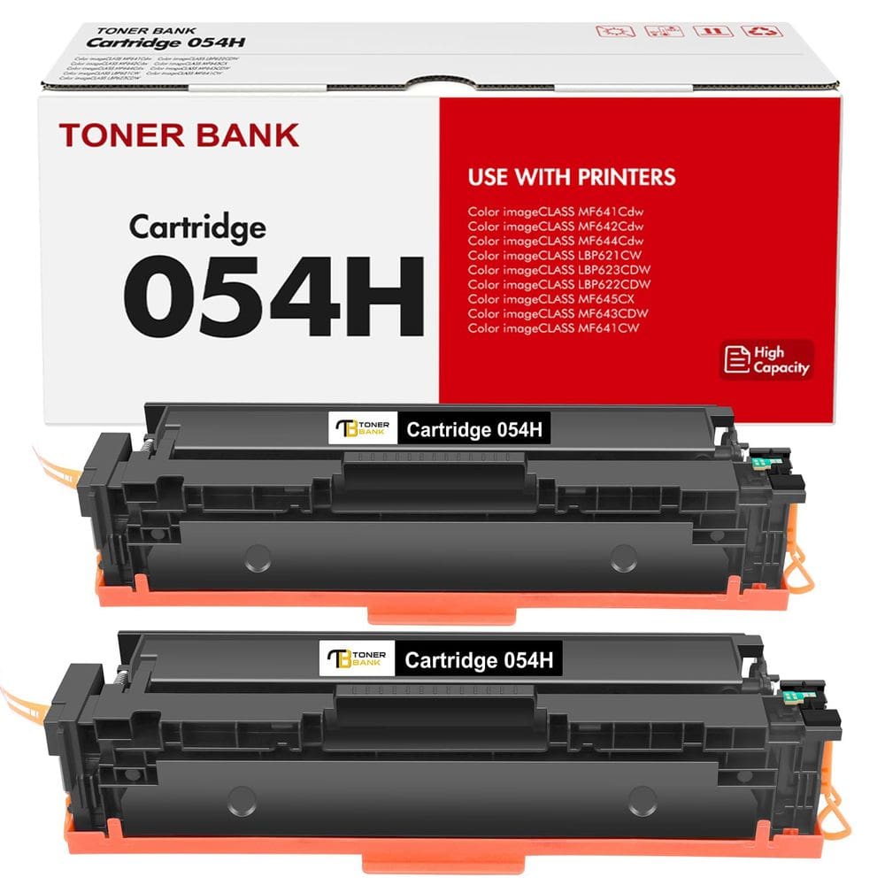 Cartucho de toner Banco de toner compatível para Canon 054H 054