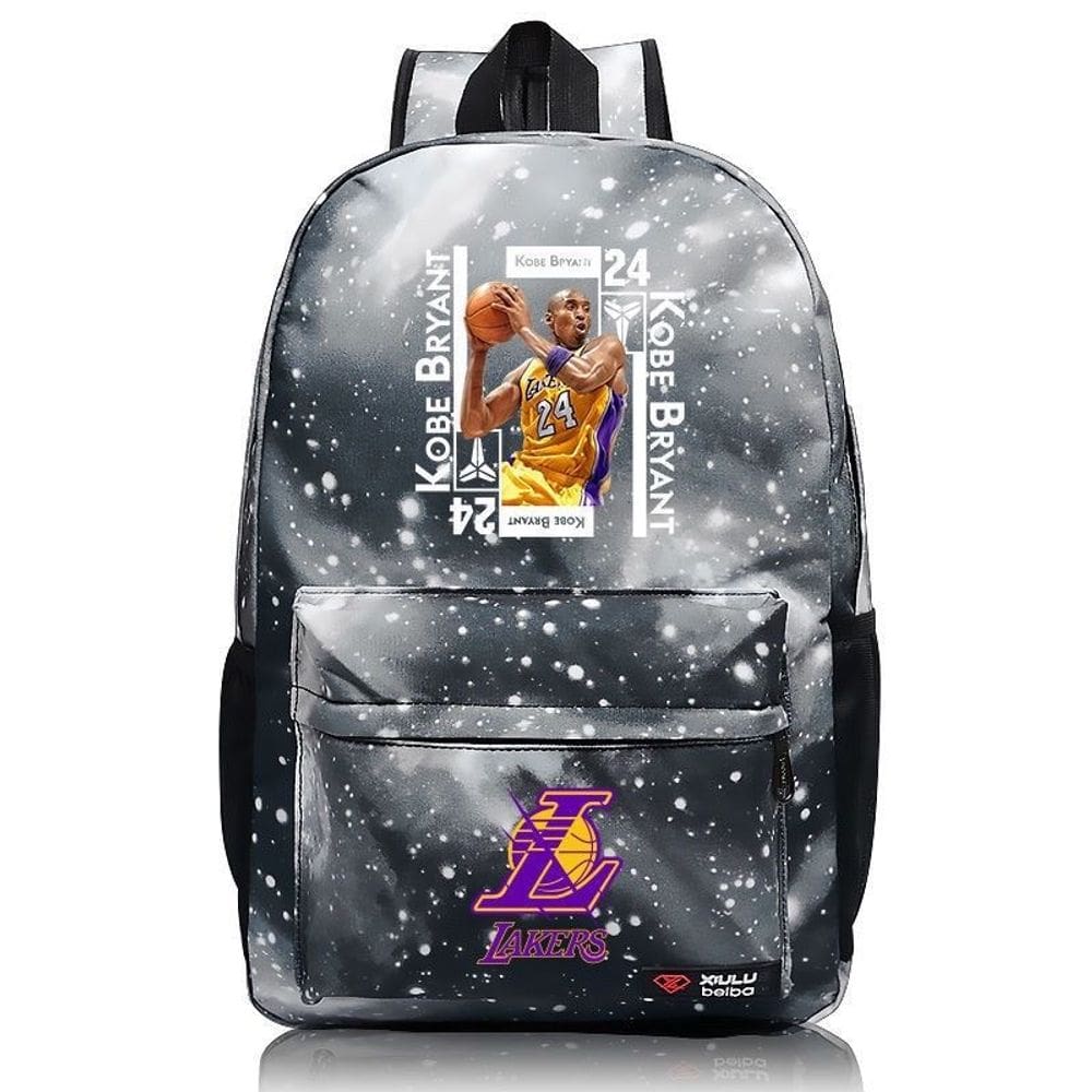 Mochila SANMU, estilo casual, estrela da NBA, Kobe Bryant, couro PU