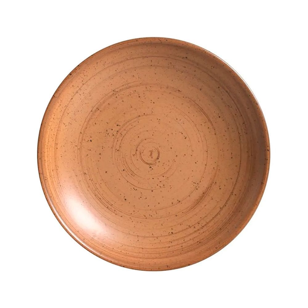 Prato Sobremesa Linha Kya Terracota 20cm 7581 - Alleanza