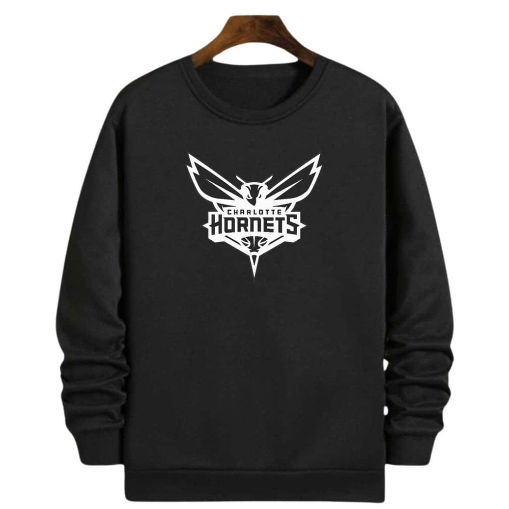 Blusa Moletom Gola Basquete Charlotte Hornetss Basketball