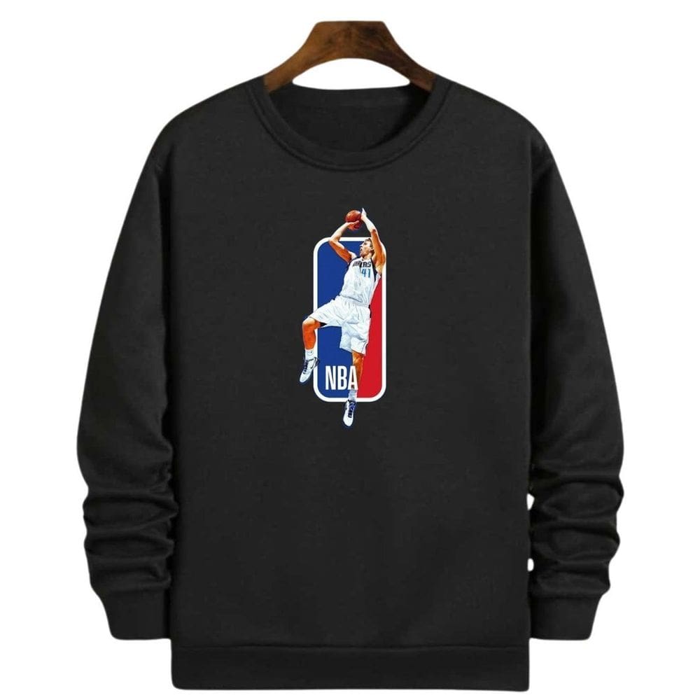 Blusa Moletom Gola Basquete Dirk Nowitzki Dallas Basketball