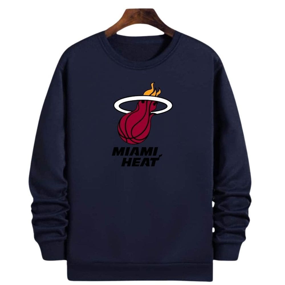 Blusa Moletom Gola Basquete Miami Heatt Wade Basketball