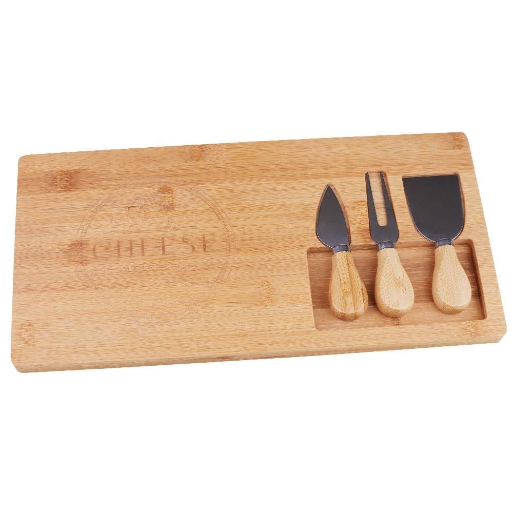Tábua de Bambu Retangular Utensílios Padano Cazza