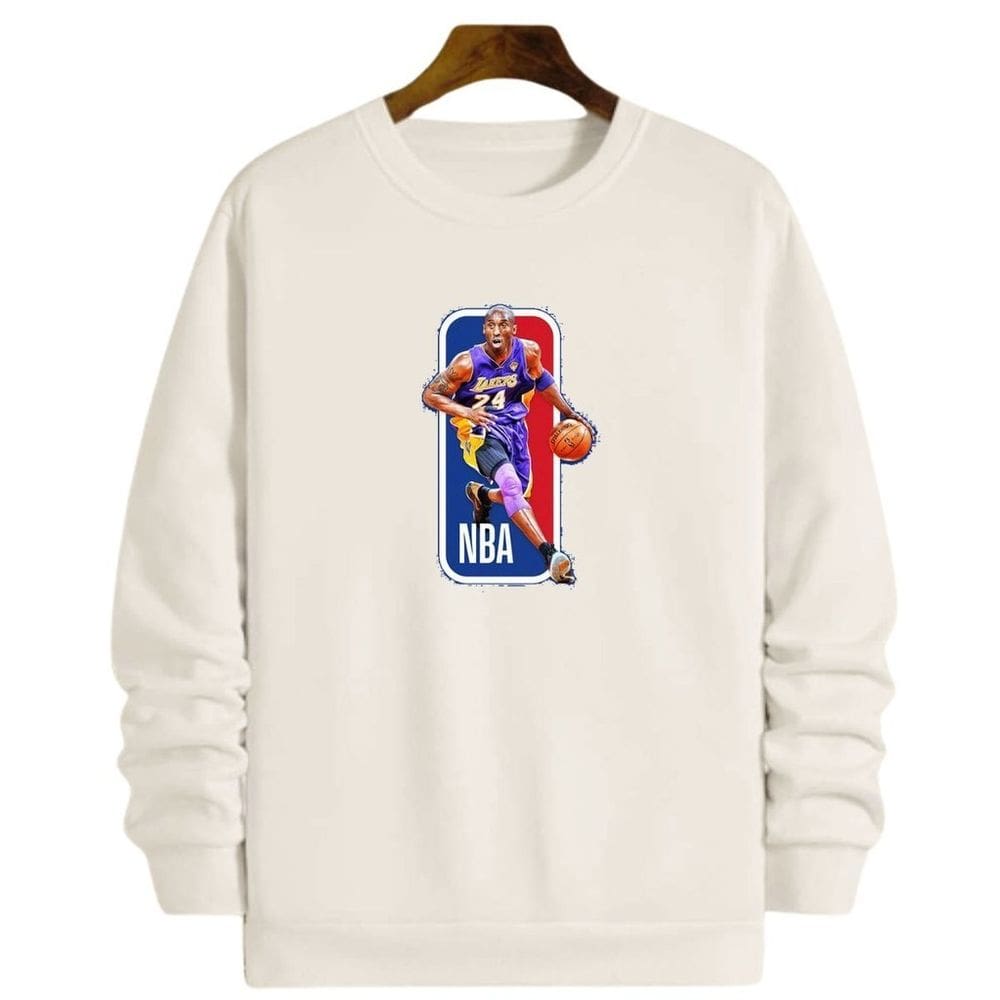 Blusa Moletom Gola Basquete Kobe Bryant Logo Basketball