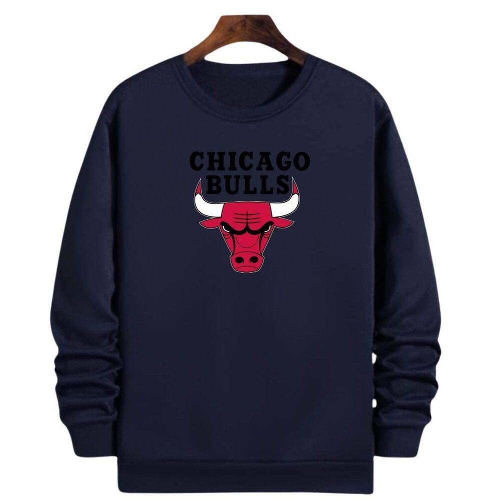 Blusa Moletom Gola Basquete Chicago 23 MJ Buullss Basketball