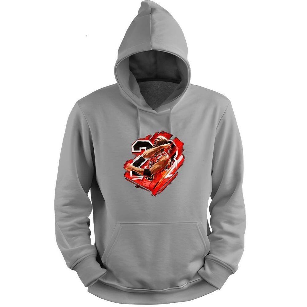 Blusa Moletom Capuz Basquete MJ 23 GOAT Buullss Basketball