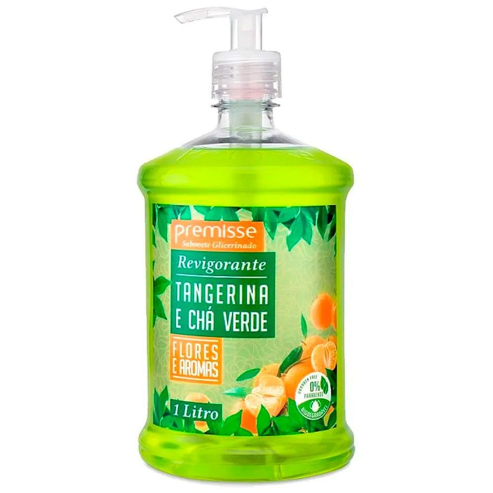 Sabonete Líquido Tangerina e Chá Verde 1L Pump Premisse
