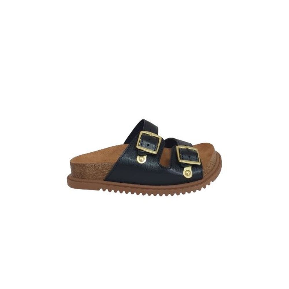 Sandália Infantil Menina Molekinha Papete Rasteira Flatform